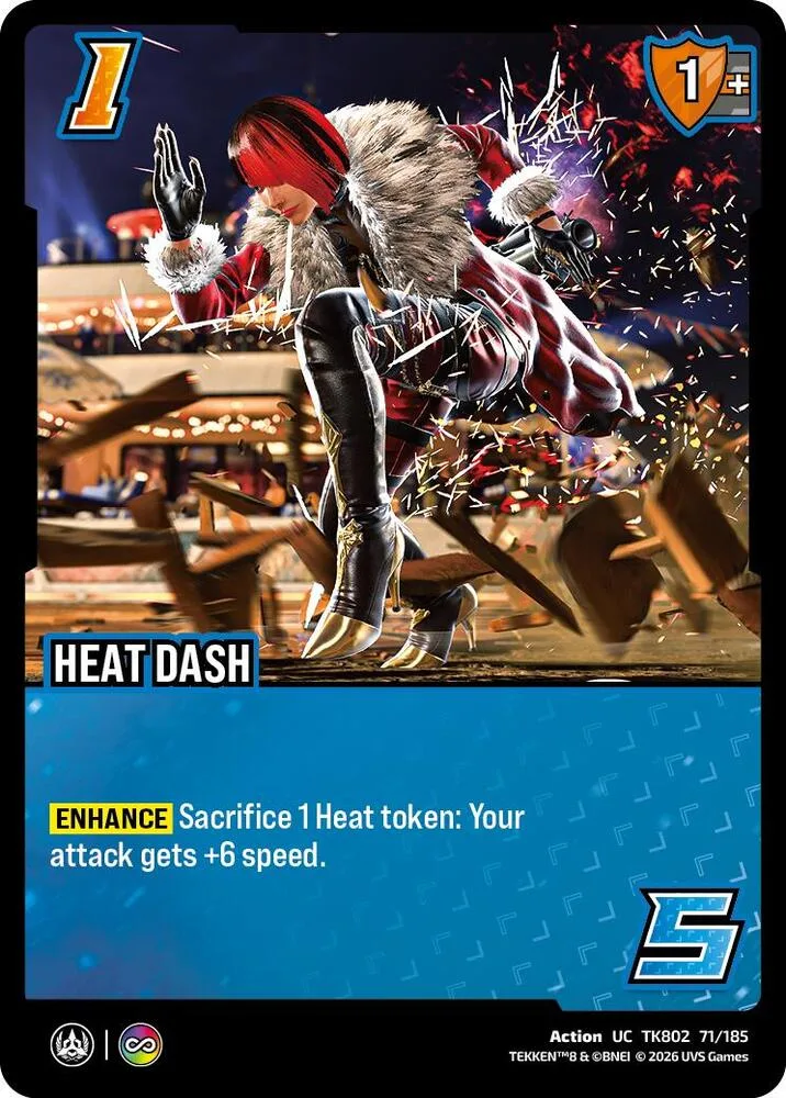 Heat Dash card front