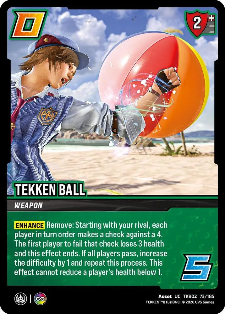 Tekken Ball card front