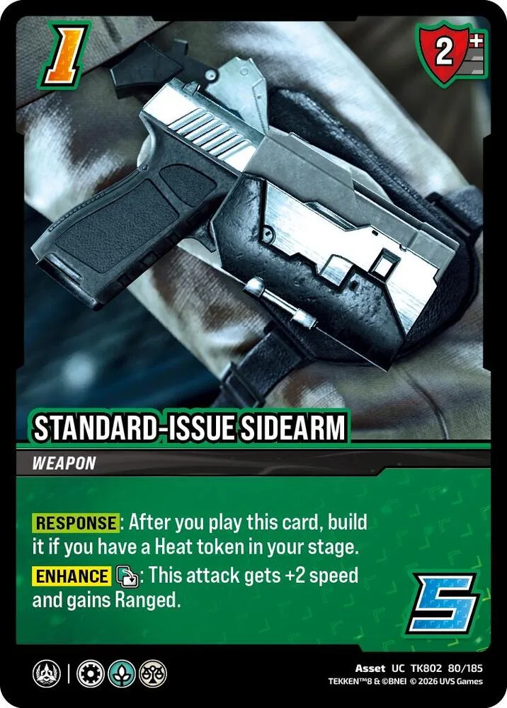 Standard-Issue Sidearm card front