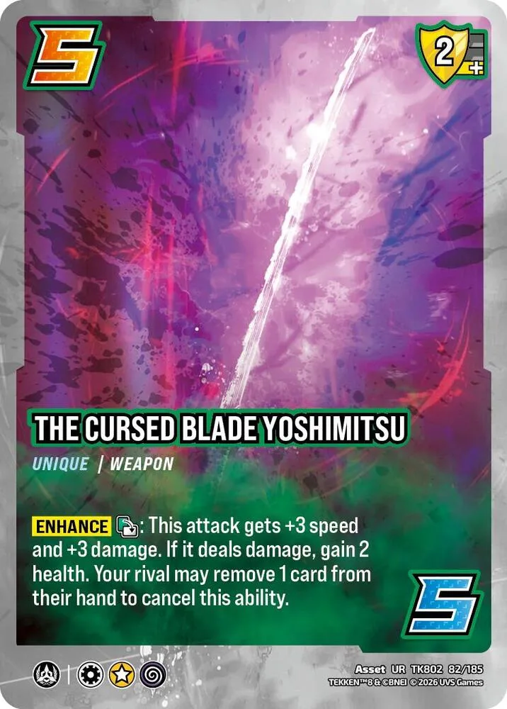 The Cursed Blade Yoshimitsu card front