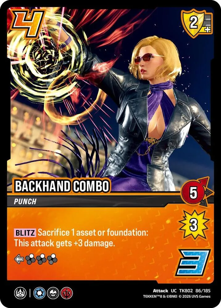 Backhand Combo card front