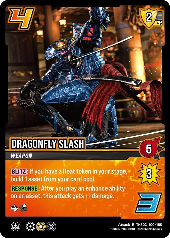 Dragonfly Slash card front