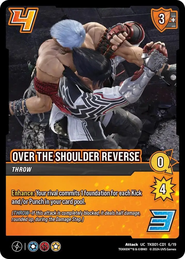 Over the Shoulder Reverse card front