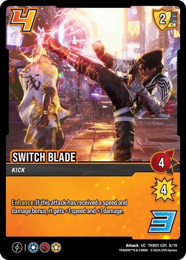Switch Blade card front