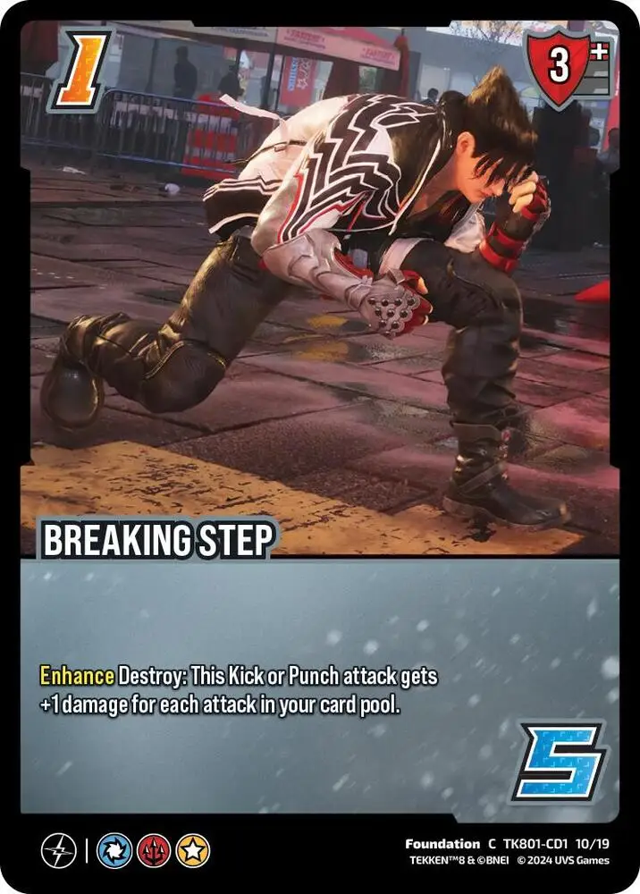Breaking Step card front