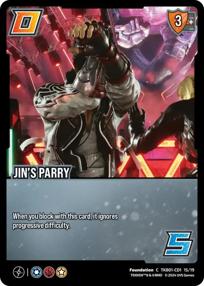 Jin's Parry card front