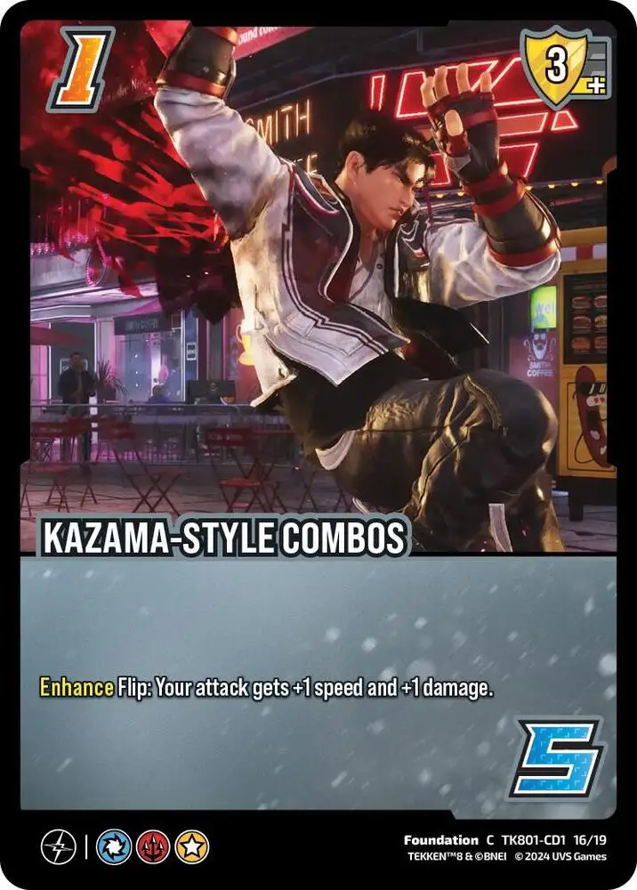 Kazama-Style Combos card front
