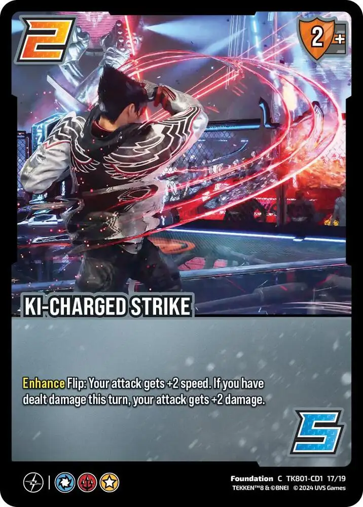 Ki-Charged Strike card front