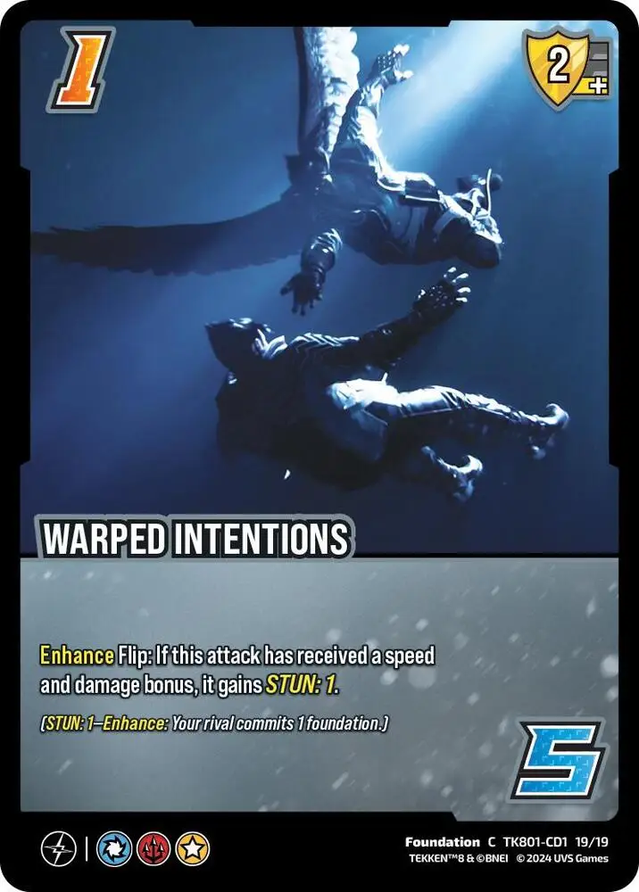 Warped Intentions card front