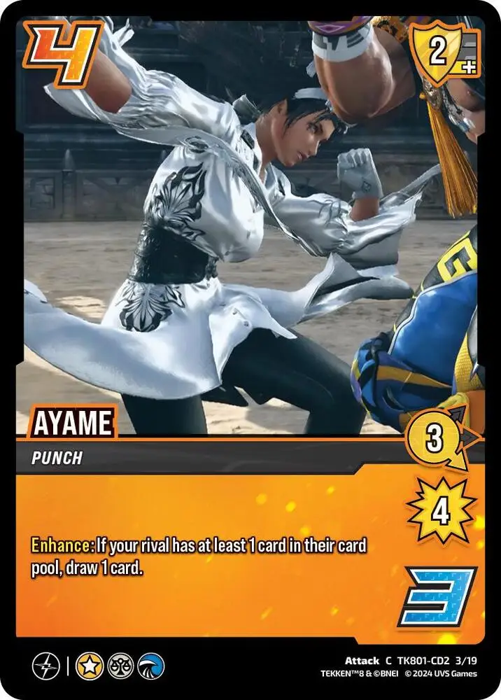 Ayame card front