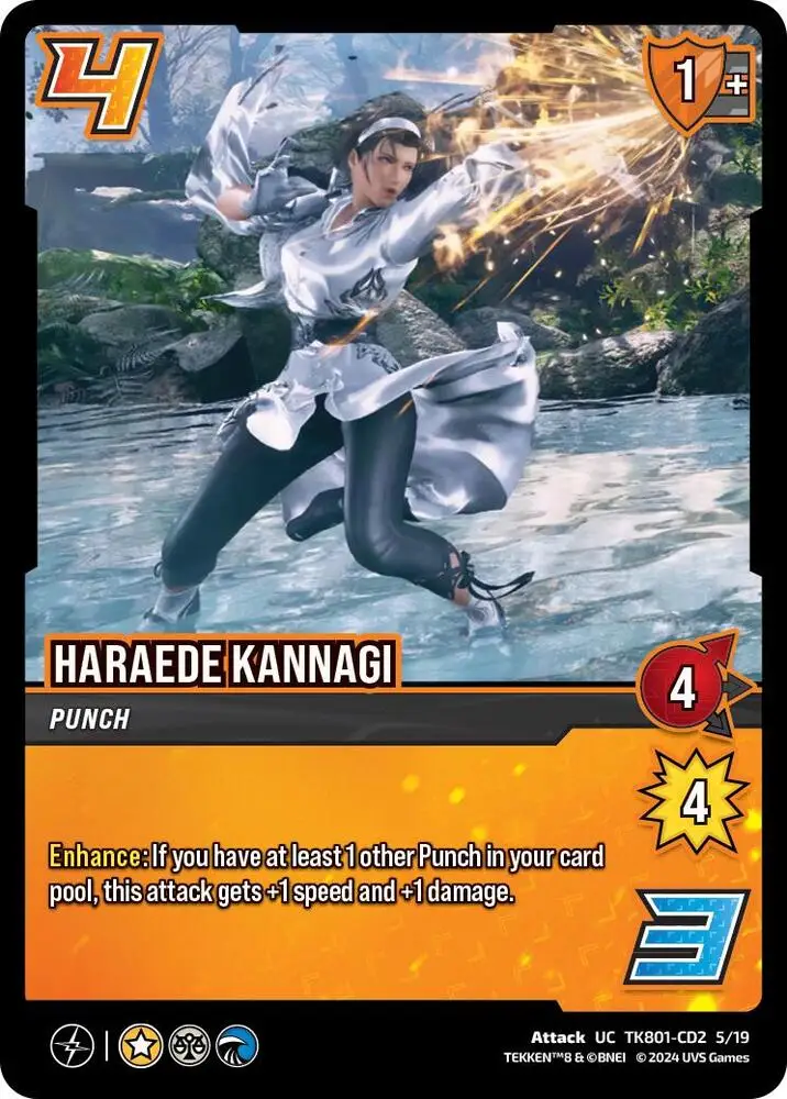 Haraede Kannagi card front