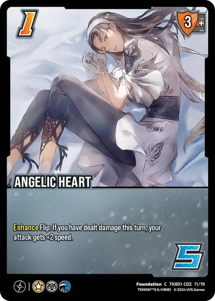 Angelic Heart card front