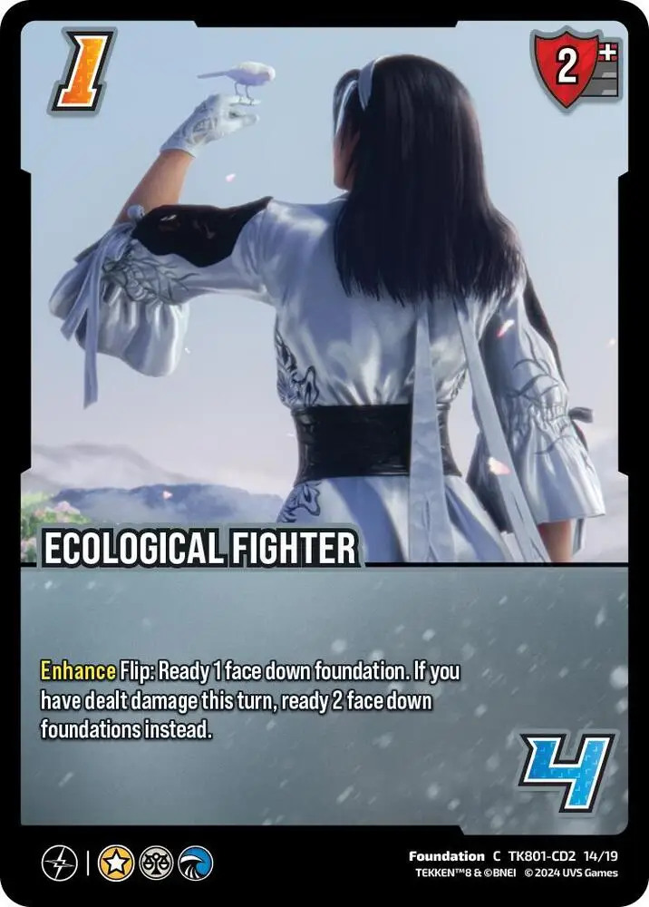 Ecological Fighter card front