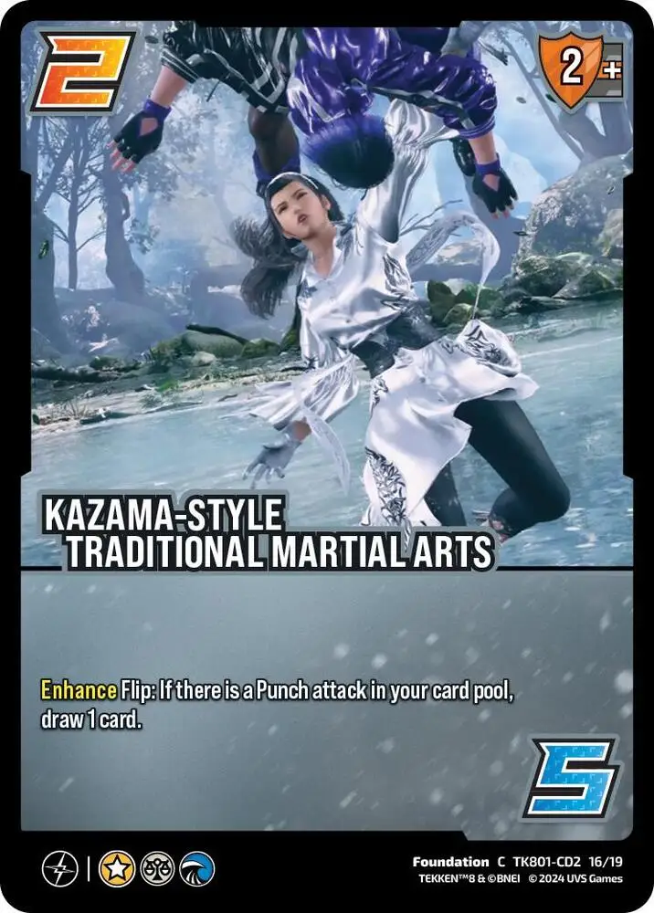 Kazama-Style Traditional Martial Arts card front