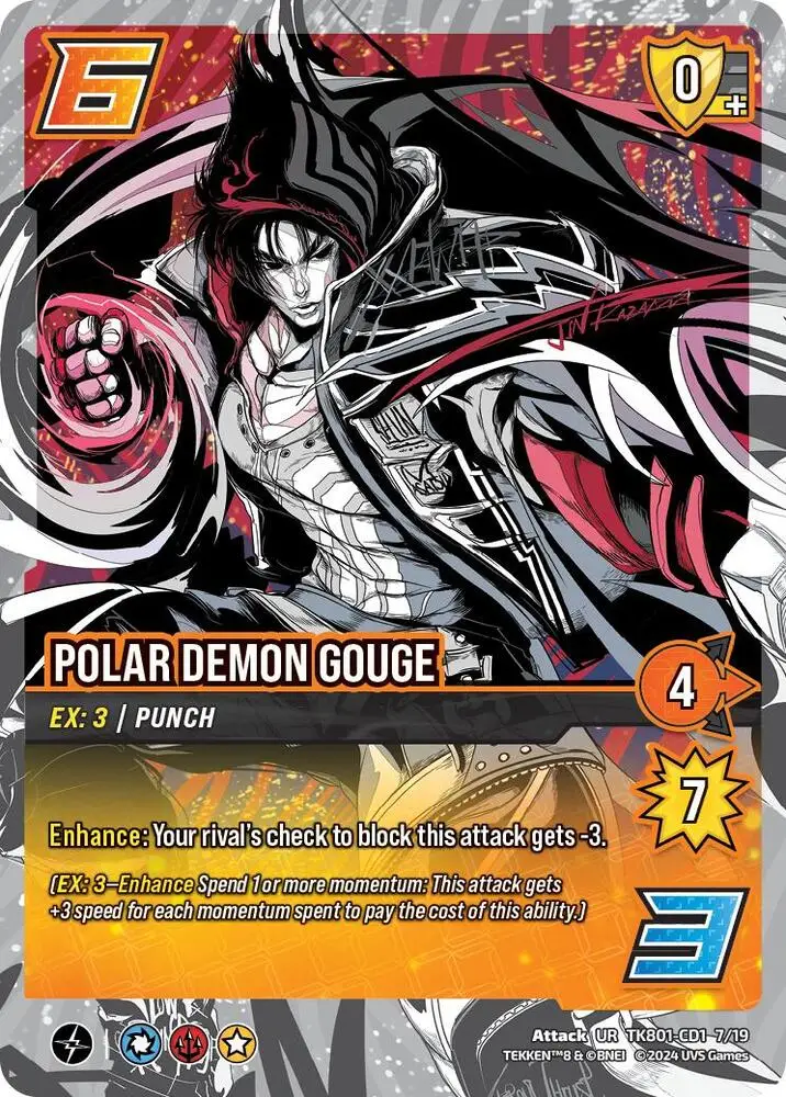 Polar Demon Gouge card front