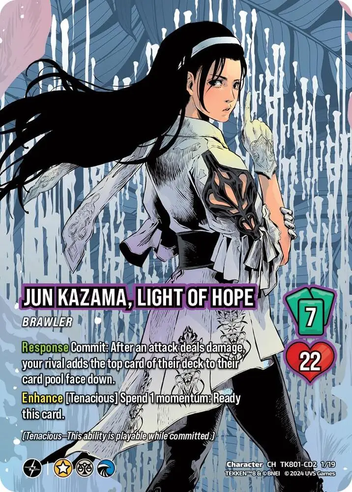 Jun Kazama, Light of Hope card front