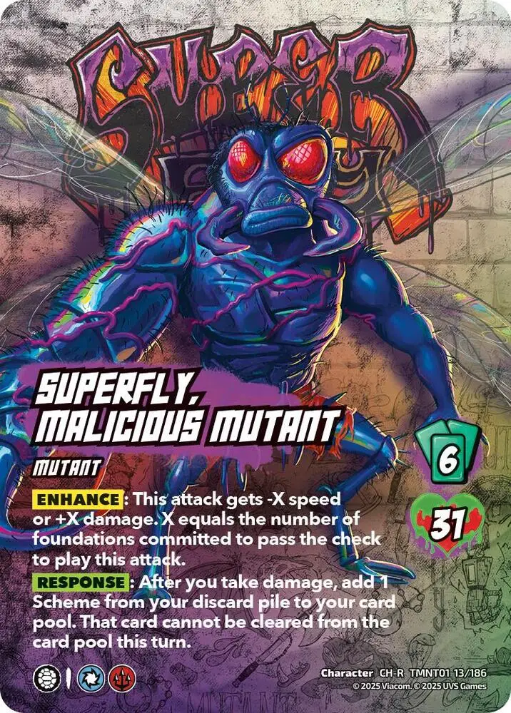 Superfly, Malicious Mutant card front