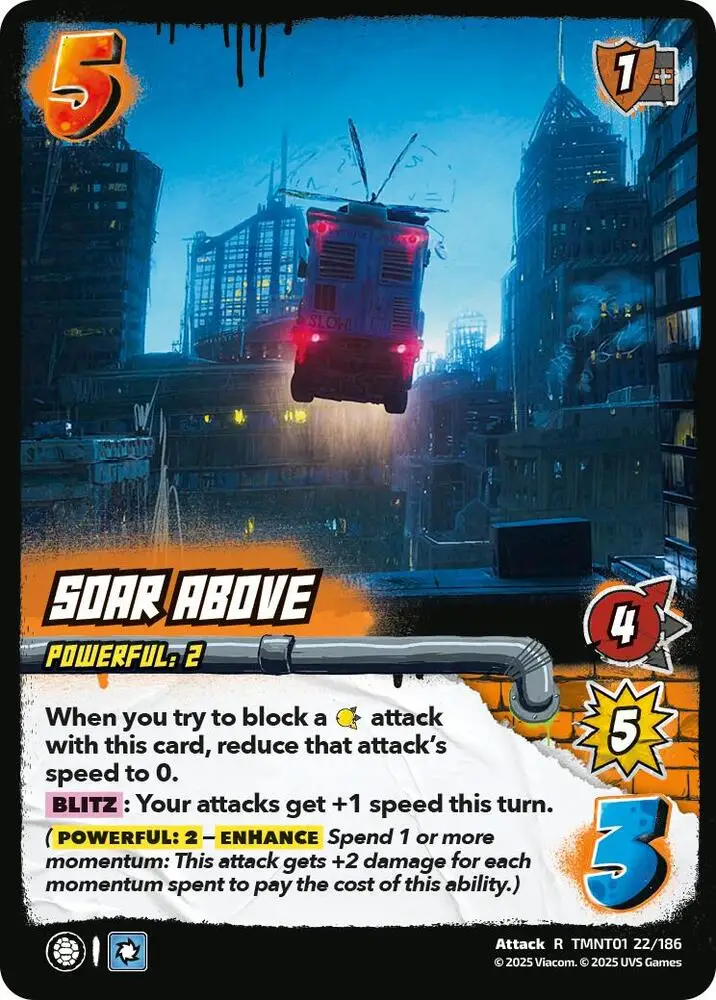 Soar Above card front