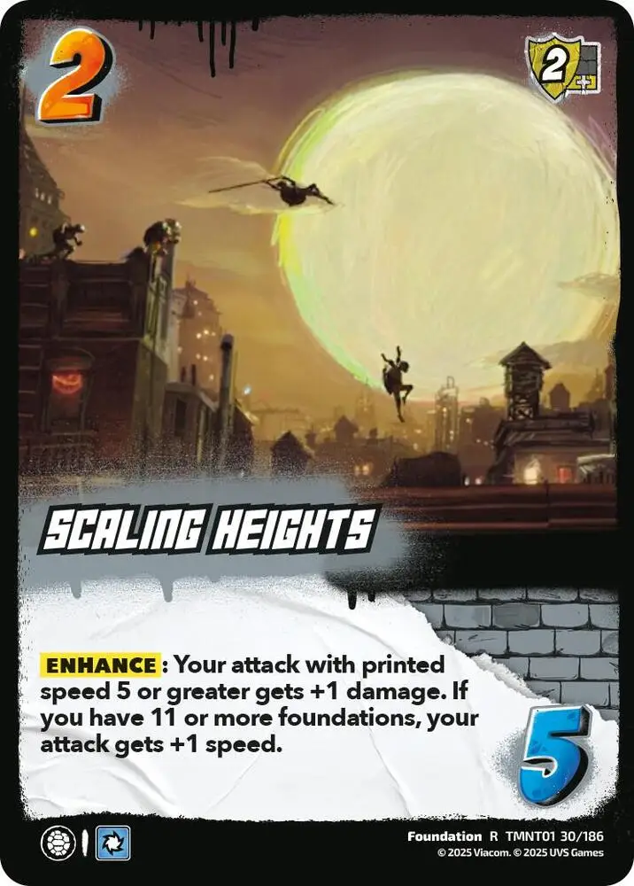 Scaling Heights card front