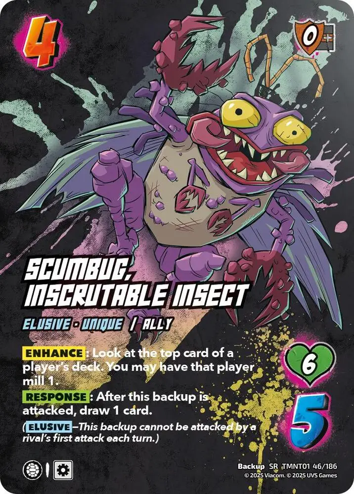 Scumbug, Inscrutable Insect card front