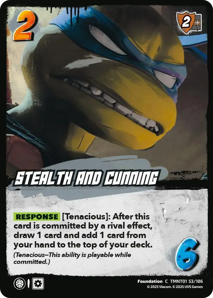 Stealth and Cunning card front