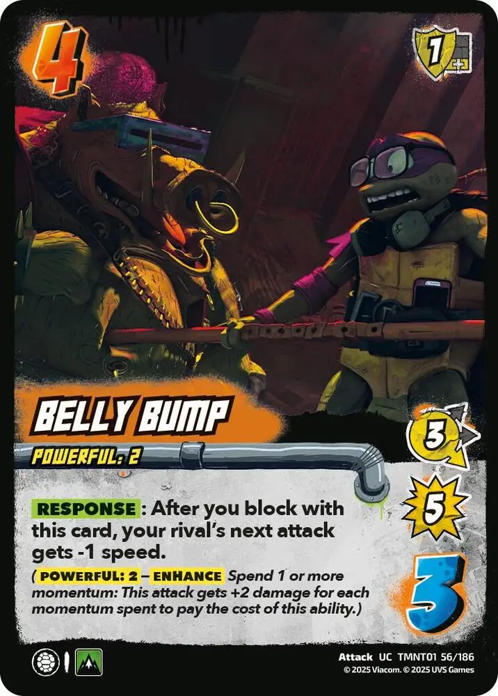 Belly Bump card front