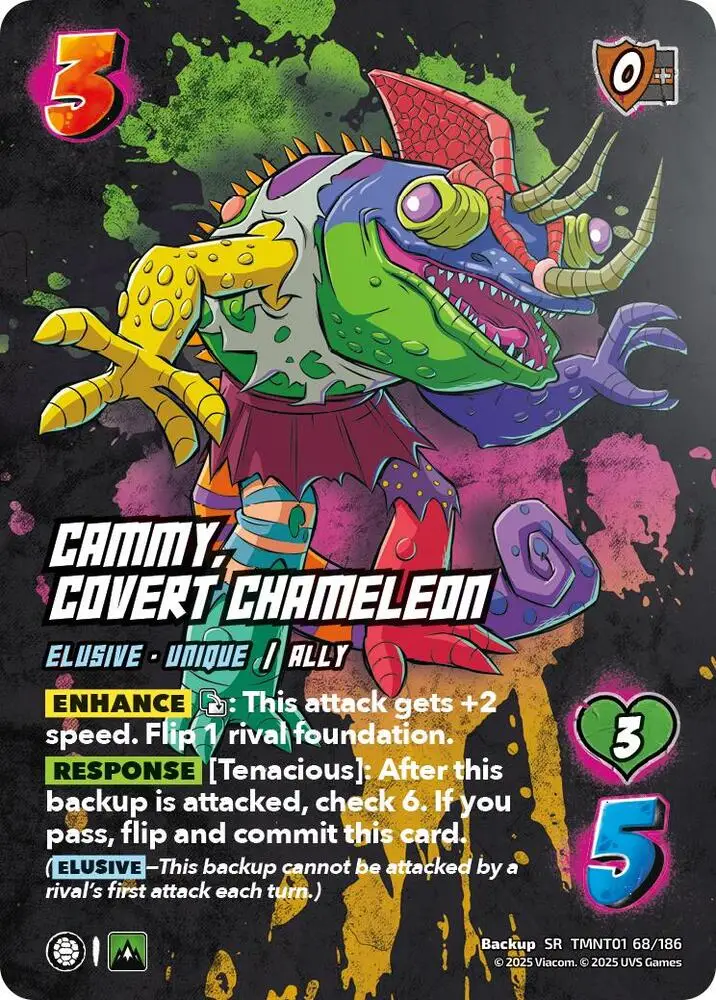 Cammy, Covert Chameleon card front