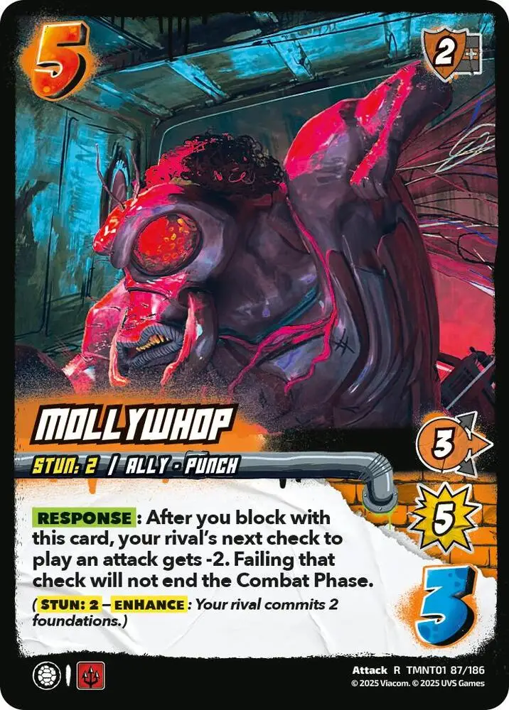 Mollywhop card front