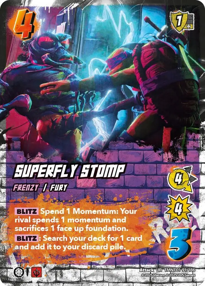 Superfly Stomp card front