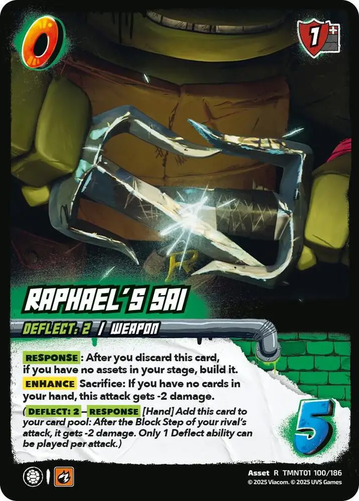 Raphael's Sai card front