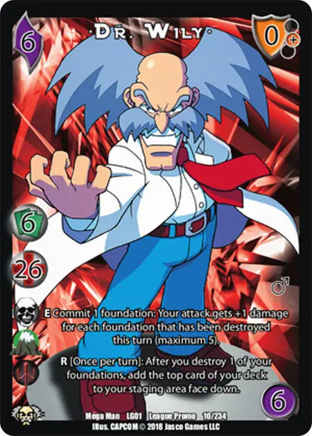Dr. Wily* card front