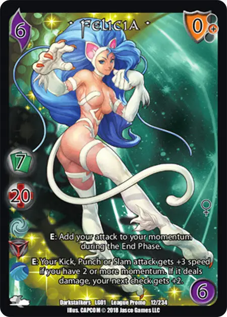 Felicia* card front