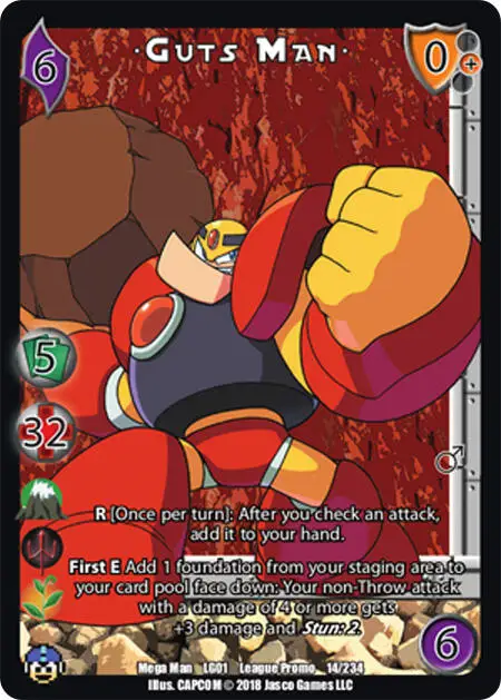 Guts Man* card front