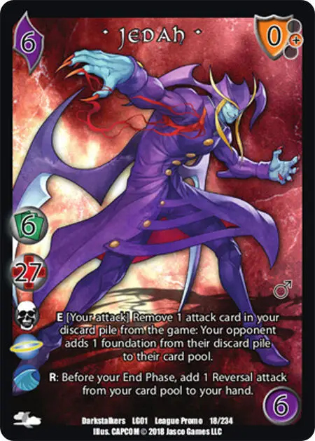 Jedah* card front