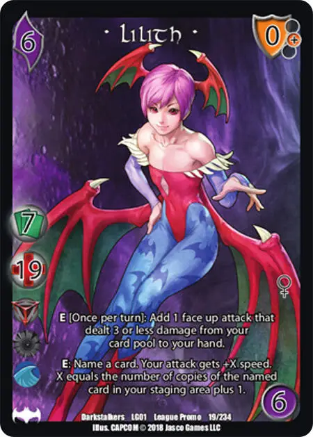 Lilith* card front