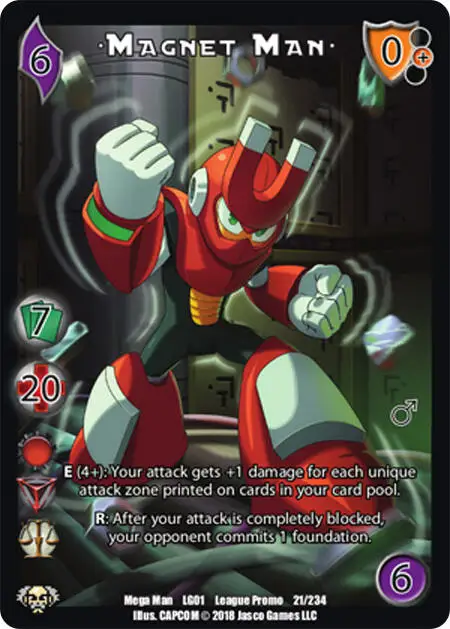 Magnet Man* card front