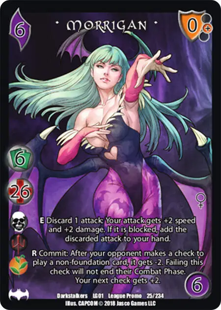 Morrigan* card front