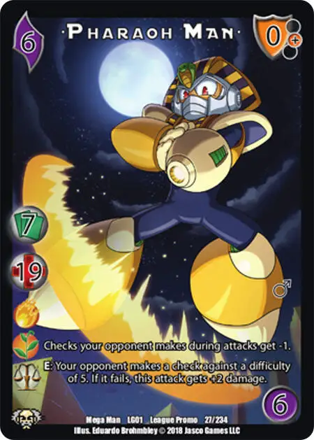 Pharaoh Man* card front