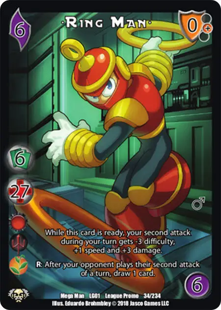 Ring Man* card front