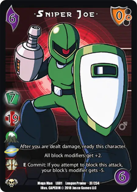 Sniper Joe* card front
