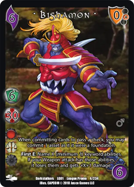 Bishamon* card front