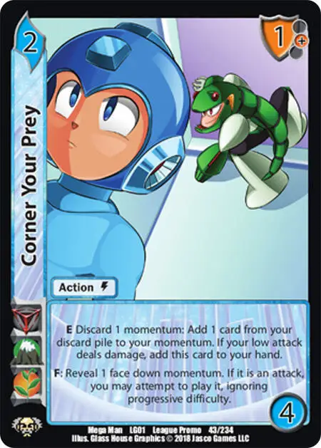 Corner Your Prey card front