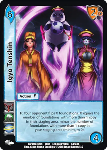 Igyo Tenshin card front