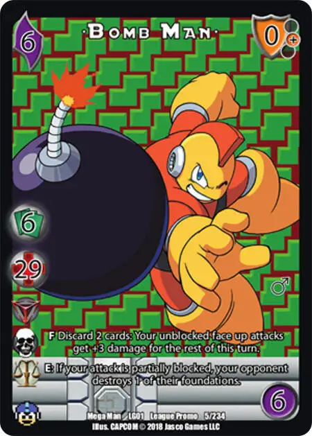 Bomb Man* card front