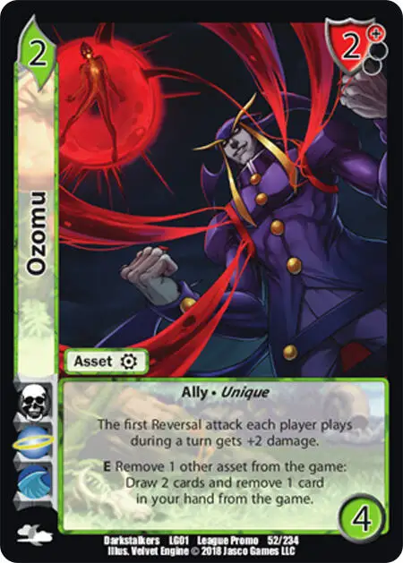 Ozomu card front