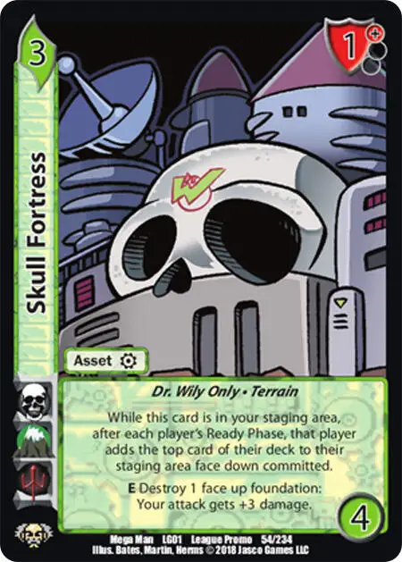 Skull Fortress card front
