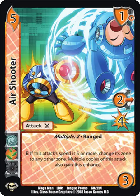 Air Shooter card front