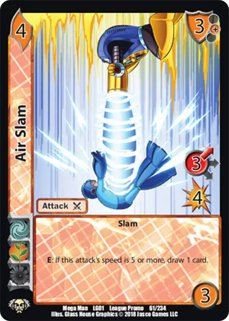 Air Slam card front