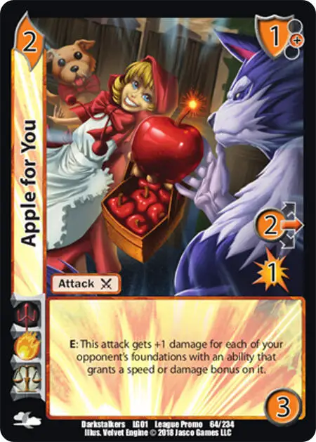 Apple for You card front