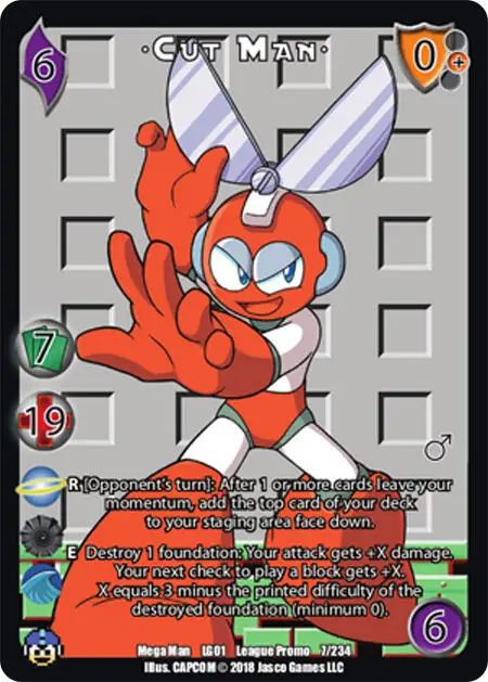 Cut Man* card front